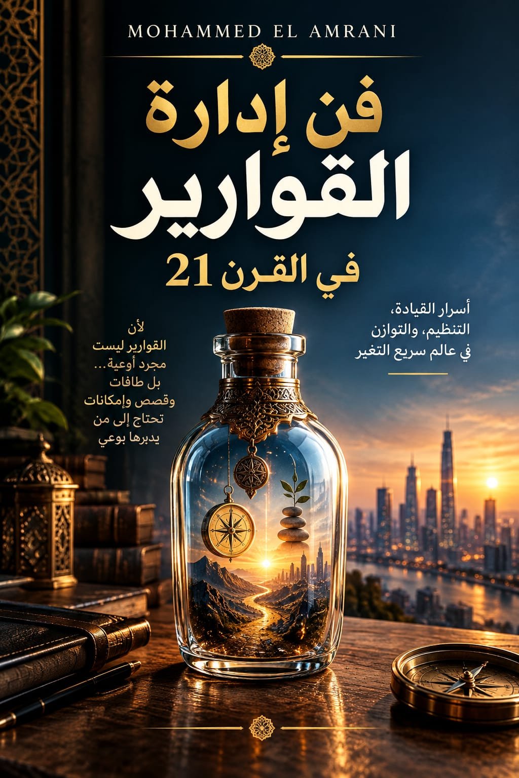 Cover of فن إدارة القوارير في القرن 21